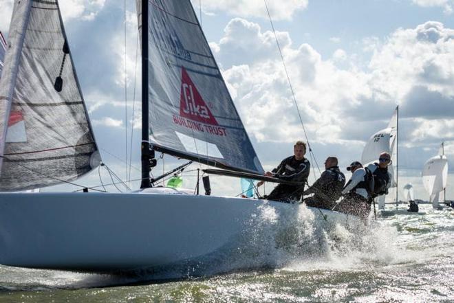 Eelco Blok's Team Kesbeke/Sika/Gill (NED827) with Ronald Veraar helming - the second at the Open Dutch Championship 2017 ©  Klaas Wiersma
