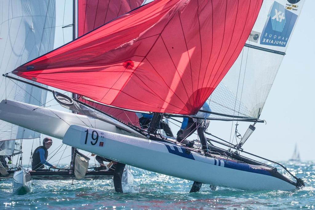  - Day 1, Nacra 17 Worlds La Grande Motte, France photo copyright Nacra 17 World Championship taken at  and featuring the  class