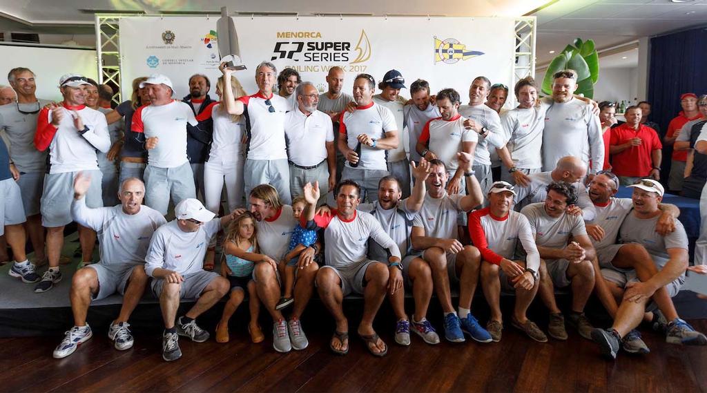 Podium - 52 Super Series 2017 photo copyright Nico Martinez / 52 Super Series http://www.52superseries.com/ taken at  and featuring the  class