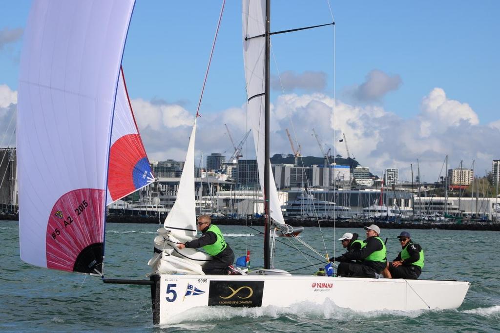 Maloney - Yachting Developments New Zealand Match Racing Championships - Day 3, 30 September, 2017 photo copyright Royal New Zealand Yacht Squadron http://www.rnzys.org.nz taken at  and featuring the  class