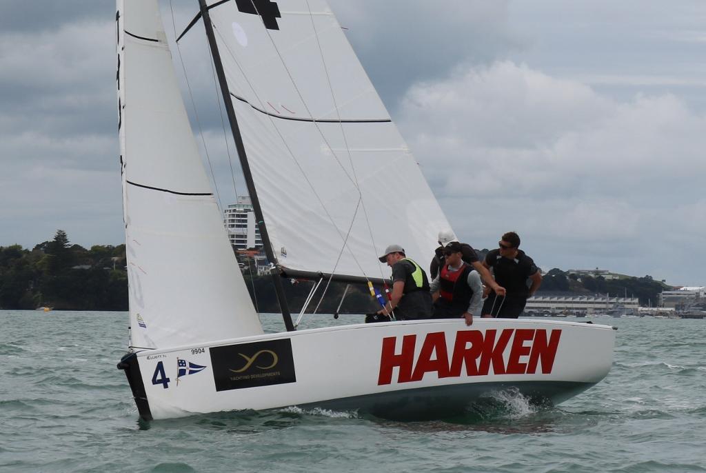  - Yachting Developments New Zealand Match Racing Championships - Day 2, 29 September, 2017 photo copyright Royal New Zealand Yacht Squadron http://www.rnzys.org.nz taken at  and featuring the  class
