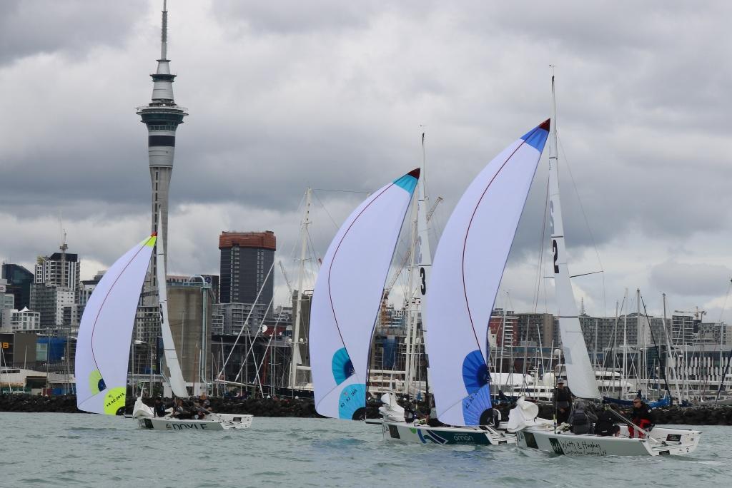 - Yachting Developments New Zealand Match Racing Championships - Day 2, 29 September, 2017 photo copyright Royal New Zealand Yacht Squadron http://www.rnzys.org.nz taken at  and featuring the  class