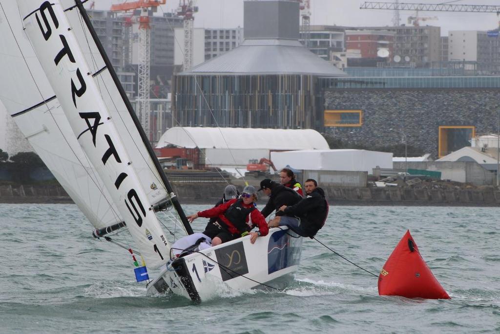 Yachting Developments New Zealand Match Racing Championships - Day 3, 30 September, 2017 photo copyright Royal New Zealand Yacht Squadron http://www.rnzys.org.nz taken at  and featuring the  class