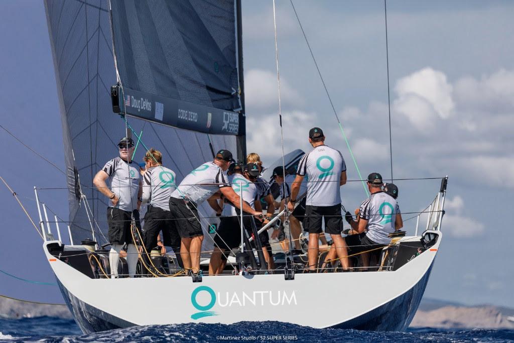 Quantum Racing will need to come from behind to win the season trophy.  - Menorca 52 Super Series Sailing Week 2017 photo copyright Martinez Studio/52 Super Series taken at  and featuring the  class