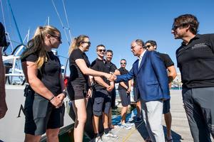 Leg Zero, Turn The Tide on Plastic in Cascais - Corporative Sailing and Inshore training – Volvo Ocean Race photo copyright  Ugo Fonolla / Volvo Ocean Race taken at  and featuring the  class