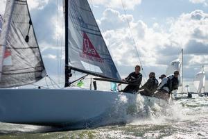 Eelco Blok's Team Kesbeke/Sika/Gill (NED827) with Ronald Veraar helming - the second at the Open Dutch Championship 2017 photo copyright  Klaas Wiersma taken at  and featuring the  class