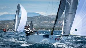Igor Rytov's Russian Bogatyrs races to victory as Melges 20 World League European Division Champion photo copyright  Barracuda Communication / Melges World League taken at  and featuring the  class