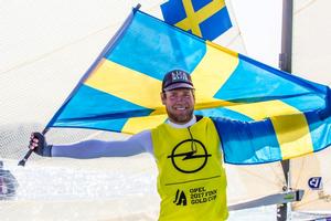 Finn World Champion Max Salminen – Opel Finn Gold Cup photo copyright  Robert Deaves taken at  and featuring the  class