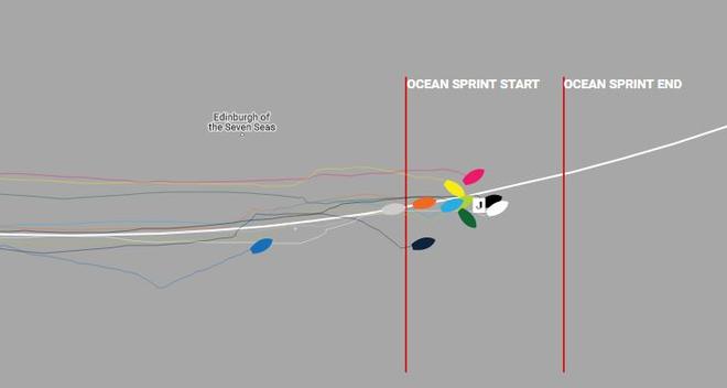 Current positions – Day 10, Race 2 – Clipper Round the World Yacht Race © Clipper Ventures