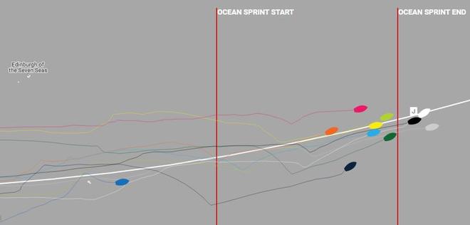 Current positions – Day 11, Race 2 – Clipper Round the World Yacht Race © Clipper Ventures