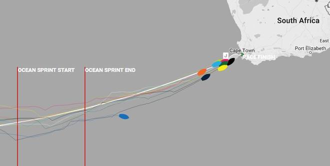 Day 14, Race 2 – Current positions – Clipper Round the World Yacht Race © Clipper Ventures