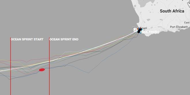 Day 20, Race 2 – Current positions – Clipper Round the World Yacht Race © Clipper Ventures