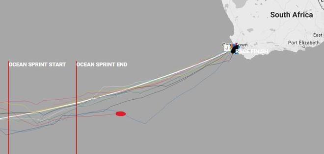 Day 21, Race 2 – Current positions – Clipper Round the World Yacht Race © Clipper Ventures