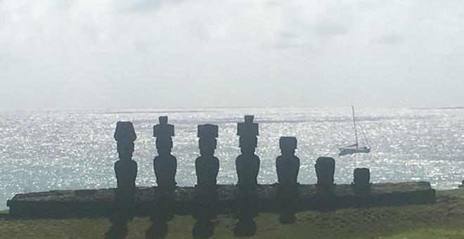 Anakena, Easter Island ©  Kristen Anderson