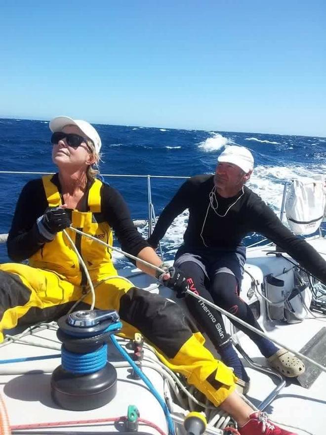 The Sydney to Hobart Race 2015 on board She’s the Culprit © Kristen Anderson