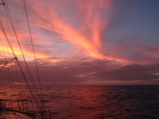 Red sky at night, sailors delight! ©  Kristen Anderson