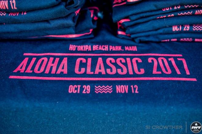 Aloha Classic 2017 gear on sale! ©  Si Crowther / IWT