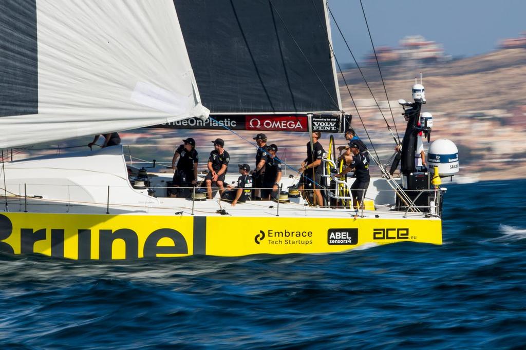 Team Brunel - Alicante stopover. MAPFRE In-Port Race Alicante.  14 October, 2017. photo copyright  Pedro Martinez / Volvo Ocean Race taken at  and featuring the  class