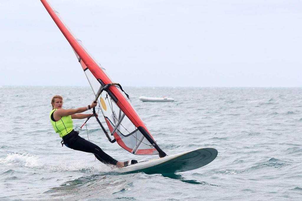 Girls RS:X - Yachting New Zealand 2017 Youth Trials, Manly Sailing Club photo copyright Yachting New Zealand taken at  and featuring the  class