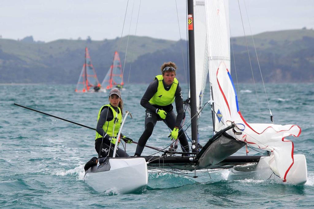22496138 1566783836693598 5329819937054231694 o - Yachting New Zealand 2017 Youth Trials, Manly Sailing Club photo copyright Yachting New Zealand taken at  and featuring the  class