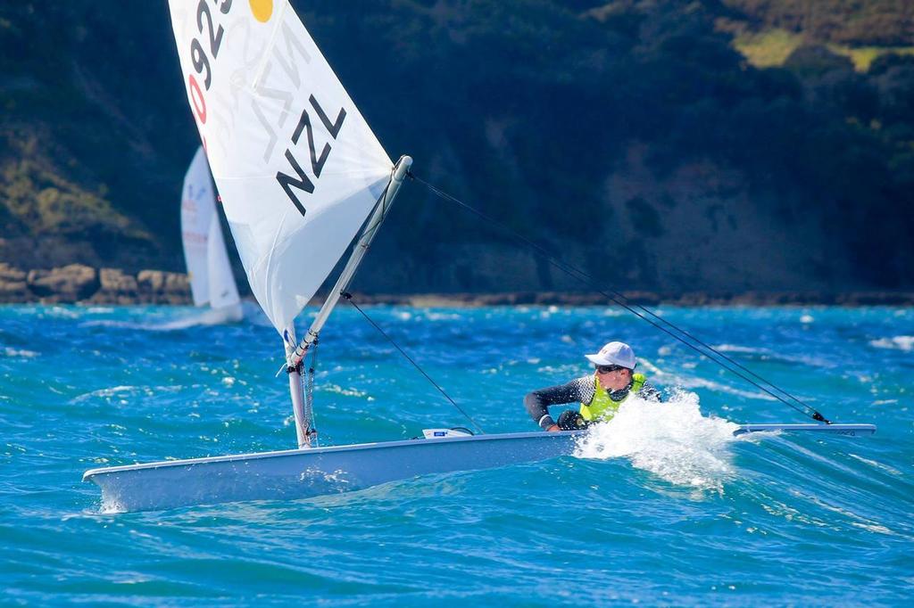 Josh Armit - Day 4 - Yachting New Zealand 2017 Youth Trials, Manly Sailing Club photo copyright Yachting New Zealand taken at  and featuring the  class