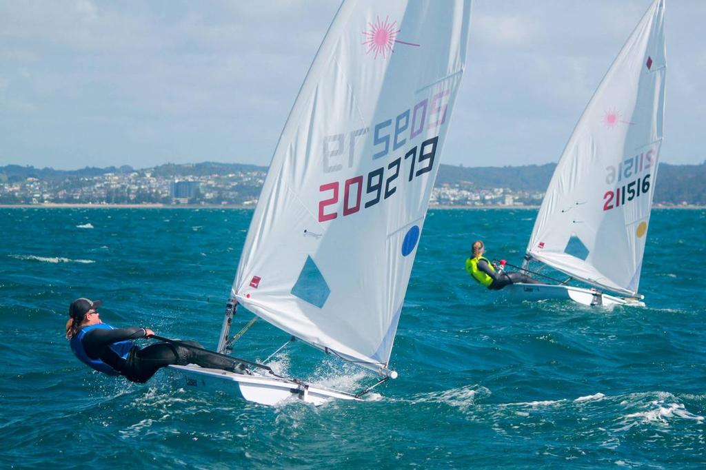 Laser Radial - Day 4 - Yachting New Zealand 2017 Youth Trials, Manly photo copyright Yachting New Zealand taken at  and featuring the  class