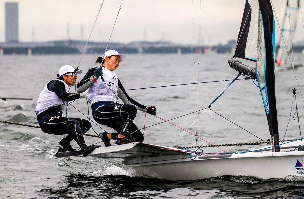 - World Sailing Cup - Gamagori, Aichi, Japan, day 1 October 17, 2017 photo copyright World Sailing taken at  and featuring the  class
