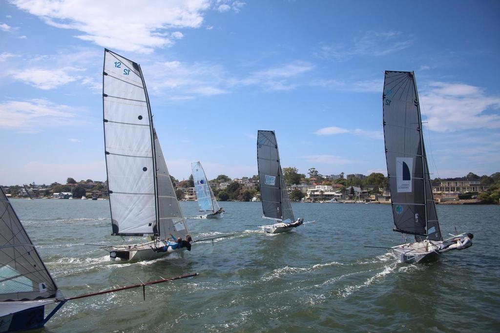 Start - 12ft Skiff Upper Harbour Championship photo copyright Nick Press taken at  and featuring the  class