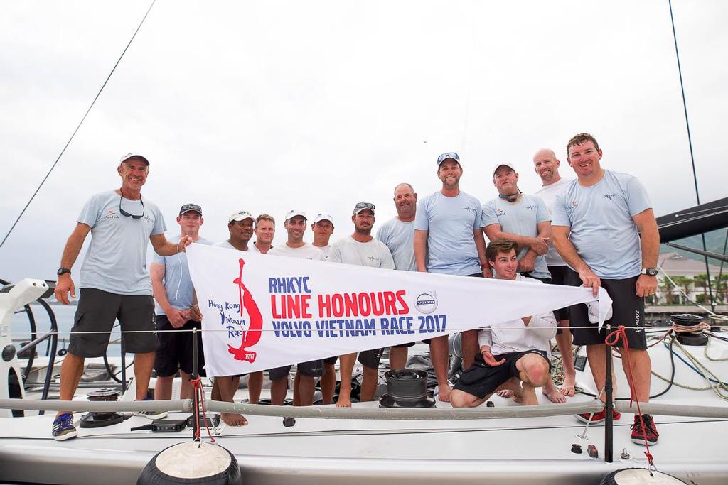 Alive, Line Honours, 2017 Volvo Hong Kong to Vietnam Race photo copyright Lorenzo Priamo taken at  and featuring the  class