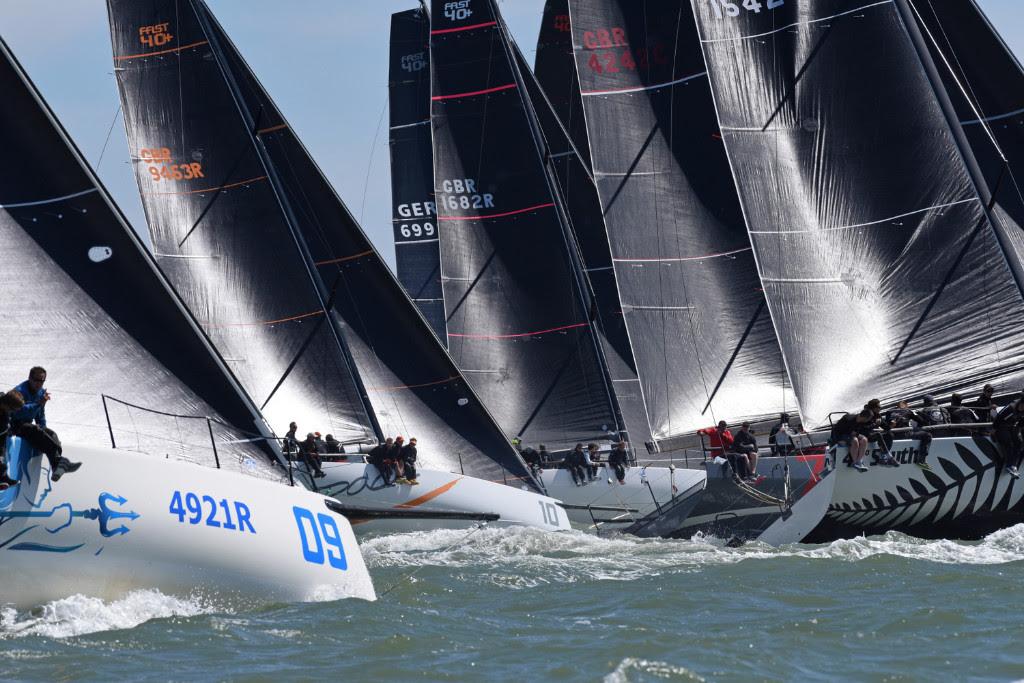Close racing is in the DNA of the FAST40+ Fleet. ©  Rick Tomlinson http://www.rick-tomlinson.com