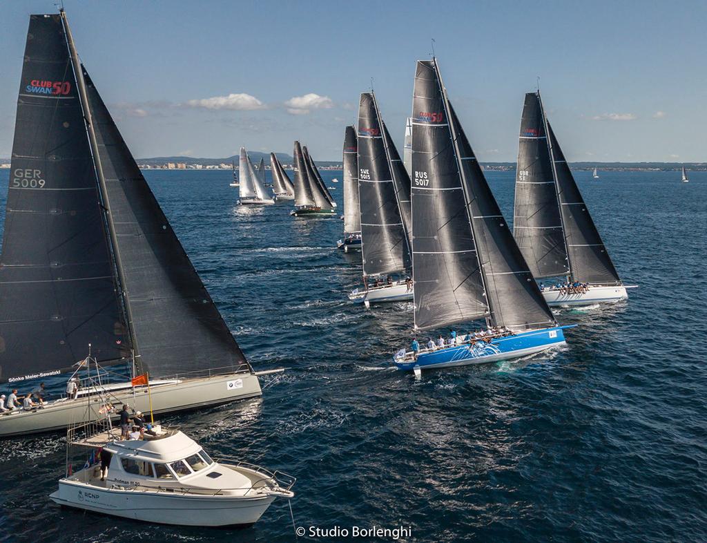 Two races got underway on Day 3 - The Nations Trophy 2017 © Studio Borlenghi