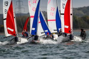 RYA Eric Twiname Youth and Junior Team Racing Championships 2017 photo copyright  Paul Wyeth taken at  and featuring the  class