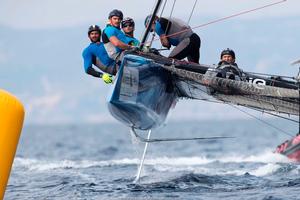 Day 3 – Great crew concentration on Sebastien Rogues' Team ENGIE – Marseille One Design photo copyright  Gilles Martin-Raget / GC32 Racing Tour taken at  and featuring the  class