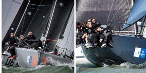 The young German team racing Silva Neo is tied on points with Tony Dickin's British Farr designed Jubilee photo copyright  Fast40+ / Ocean Images taken at  and featuring the  class