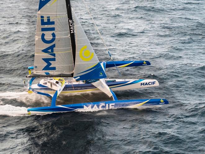 Solo round the world – Pacific Ocean now in sight ©  Jean-Marie Liot / ALeA / Macif