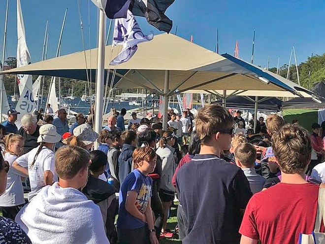 The all important briefing - ICR at Royal Freshwater Bay YC ©  Susan Ghent / RFBYC
