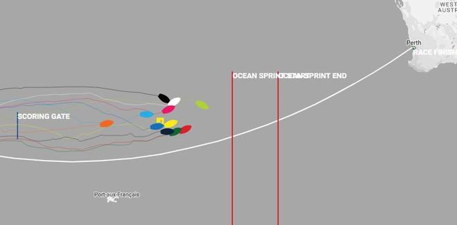 Day 16, Race 3 – Current positions – Clipper Round the World Yacht Race © Clipper Ventures