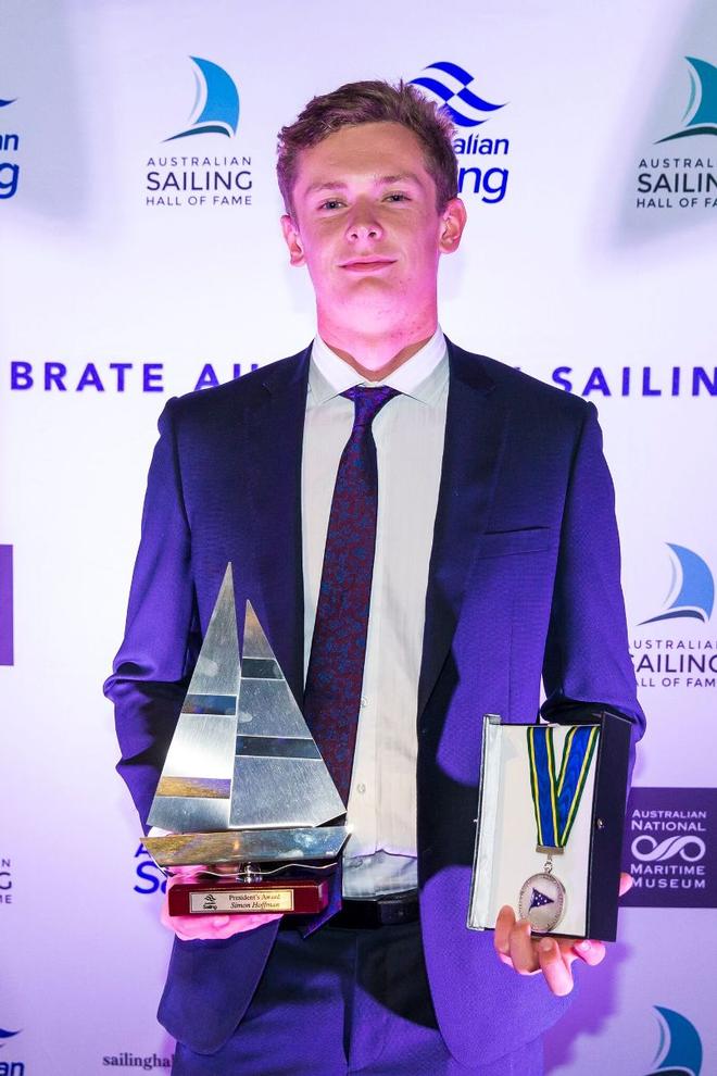 The CYCA SOLAS Trusts Bravery Award went to 18-year-old Simon Hoffman © Australian Sailing