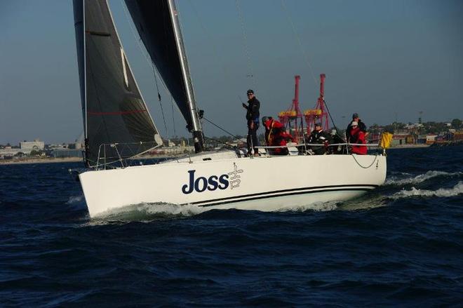 Joss (Ian Clyne’s J 122) – Roland Smith Ocean Race ©  Susan Ghent / RFBYC
