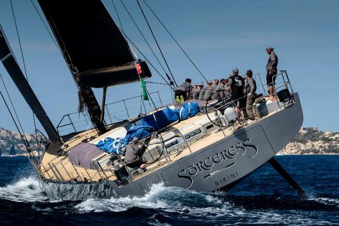 The new Southern Wind 96 Sorceress has already shown impressive performance and the long transatlantic race will also allow the boat to show off her capabilities ©  Rolex/Carlo Baroncini