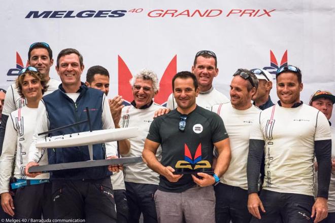 2017 Melges 40 Grand Prix Champions - Alessandro Rombelli, STIG © Melges 40 / Barracuda Communication