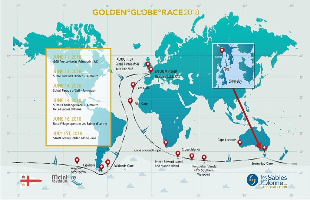 Les Sables d’Olonne - Golden Globe Race photo copyright Golden Globe Race taken at  and featuring the  class