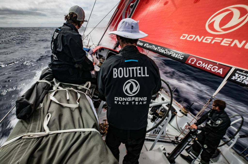 Leg 02, Lisbon to Cape Town, day 15, morning on board Dongfeng. Photo by Jeremie Lecaudey/Volvo Ocean Race. 19 November, 2017. ©  Jeremie Lecaudey / Volvo Ocean Race