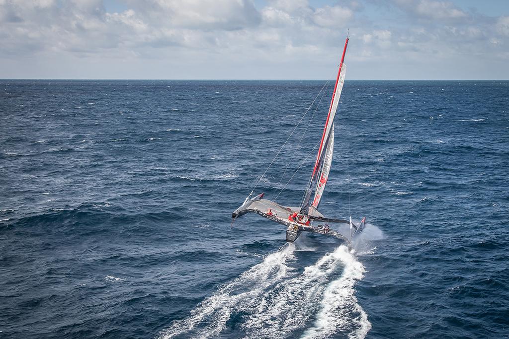 Team Arkema Lalou Multi - Transat Jacques Vabre 2017 © Vincent Olivaud