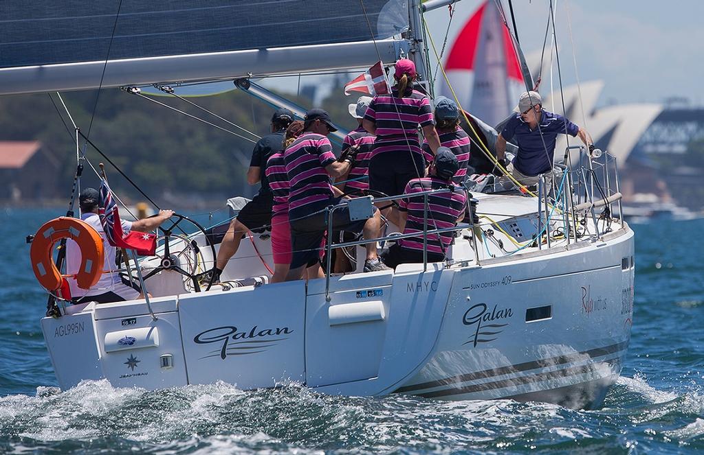 Galan in the Seven Islands Race - Sydney Short Ocean Racing Championship 2017 photo copyright  Crosbie Lorimer taken at  and featuring the  class