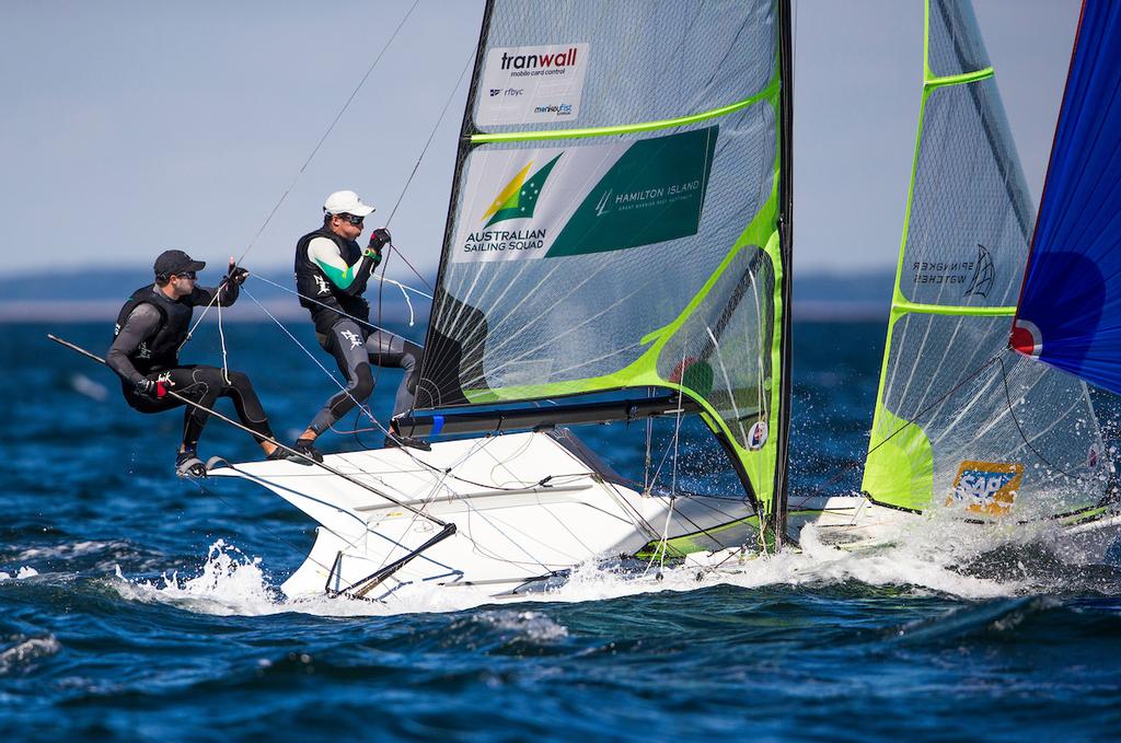 Lachy Gilmour & Ryan Donaldson photo copyright  Pedro Martinez / Sailing Energy taken at  and featuring the  class