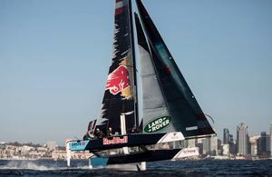 Act 7, Extreme Sailing Series San Diego - Day 3 – Red Bull Sailing Team, currently in fourth, will be looking to secure a spot on the overall podium. photo copyright  Lloyd Images taken at  and featuring the  class