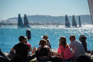 Act 7, Extreme Sailing Series San Diego - Day 4 – Los Cabos, which is famed for its beautiful beaches and perfect year-round weather, looks set to deliver a spectacular final event for spectators. photo copyright  Lloyd Images taken at  and featuring the  class