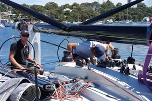 Black Betty crew – Roland Smith Ocean Race photo copyright  Susan Ghent / RFBYC taken at  and featuring the  class