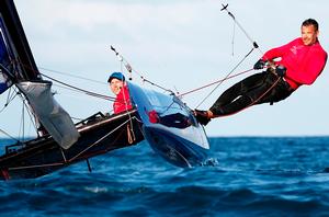 Alamo – Eric Le Bouedec and Jean-Richard Minardi – St. Barth Cata-Cup photo copyright  Pierrick Contin http://www.pierrickcontin.fr/ taken at  and featuring the  class